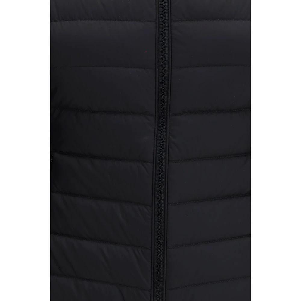Moncler Sample Sale Moncler Black Polyamide Coat - | Designer outlet