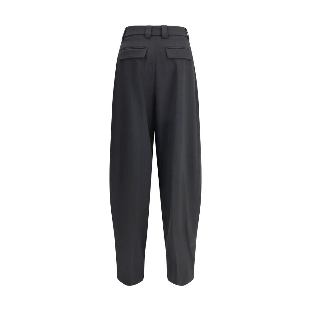 The Latest Black Polyester Casual Pants