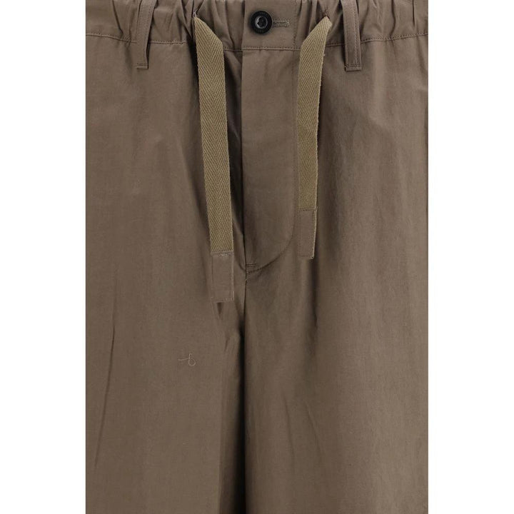 Sacai Sample Sale Sacai Brown Cotton Casual Pants - | Designer outlet