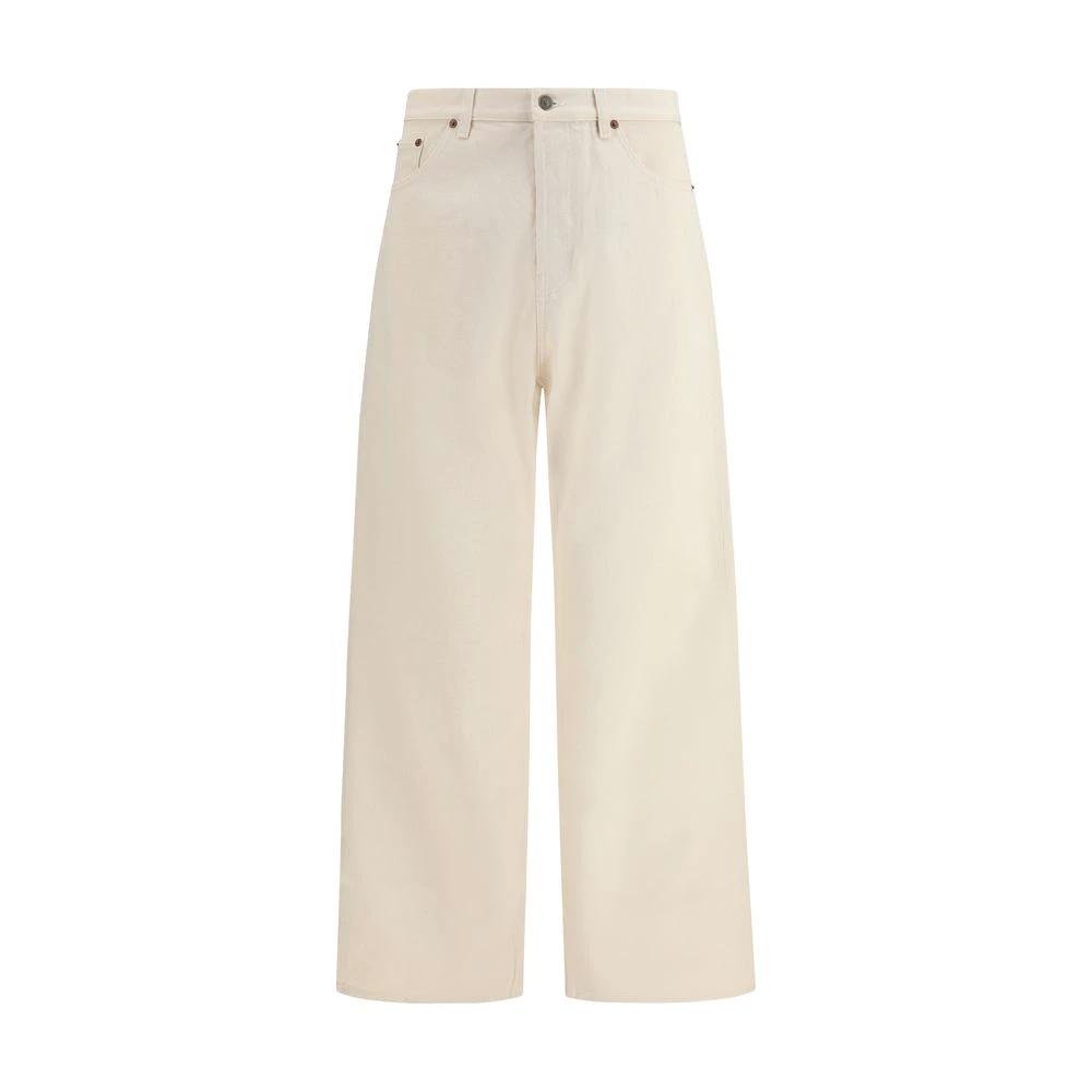 Valentino Sample Sale Valentino Beige Cotton Jeans Denim - | Designer outlet