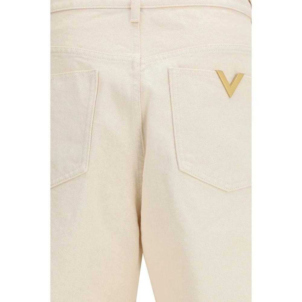 Valentino Sample Sale Valentino Beige Cotton Jeans Denim - | Designer outlet