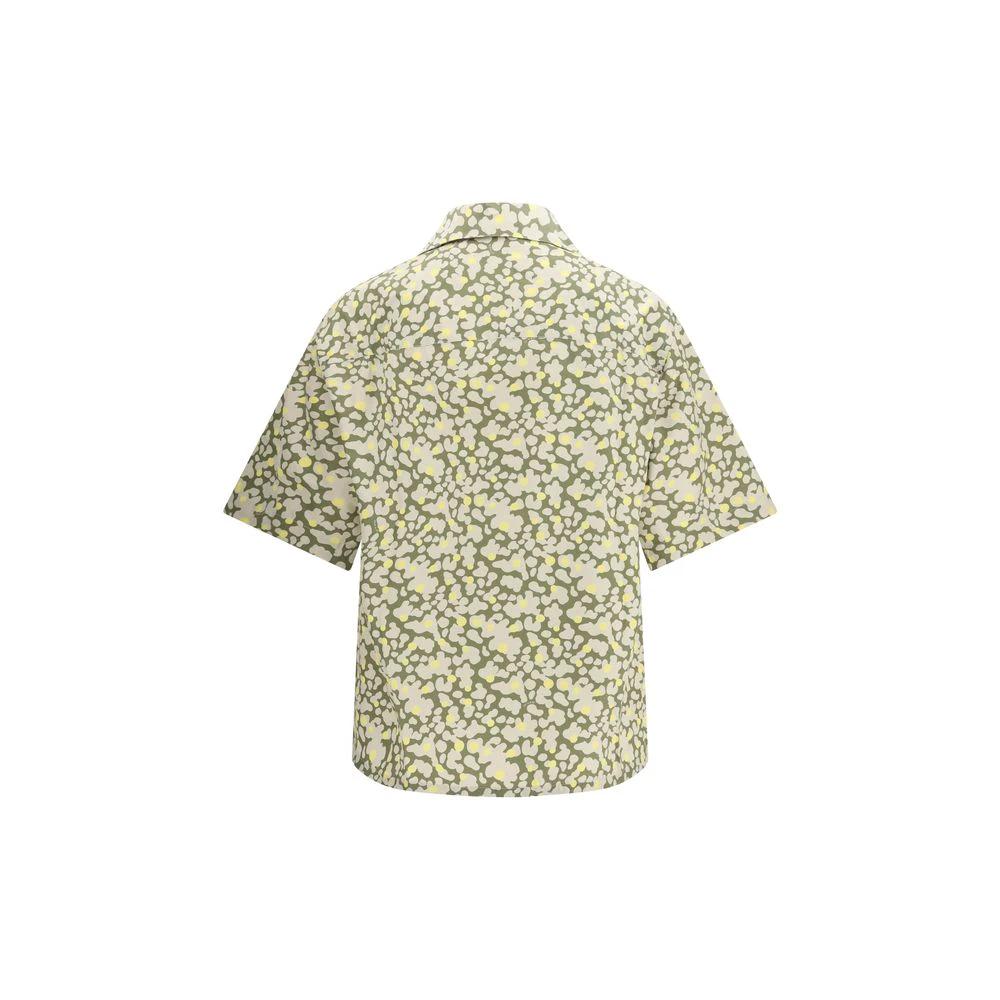 Marni Sample Sale Marni Bicolor Cotton Pattern Shirt - | Designer outlet