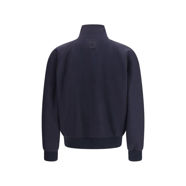 Fendi Blue Cashmere Bomber
