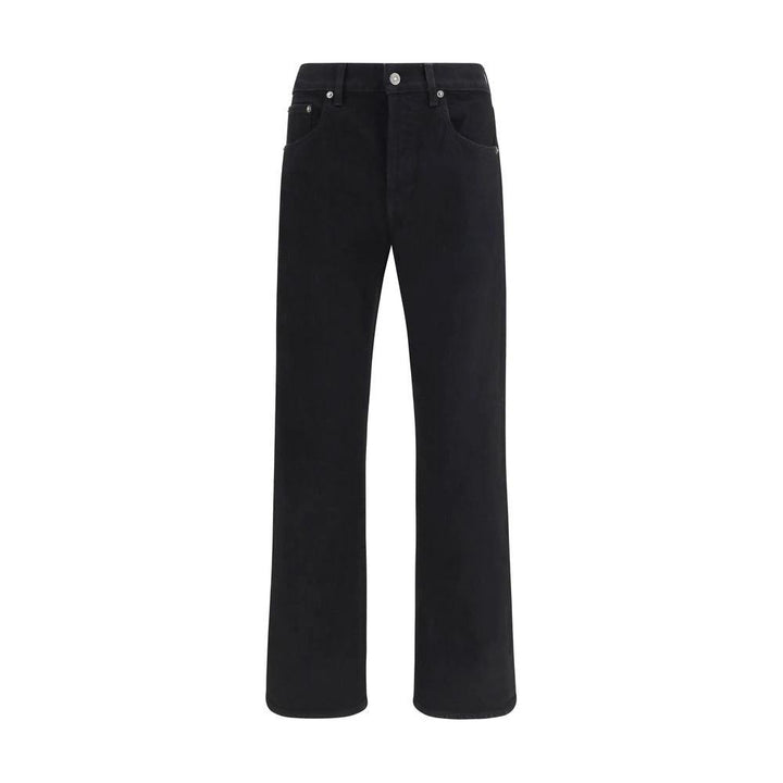 Golden Goose Black Cotton Slim Fit Jeans