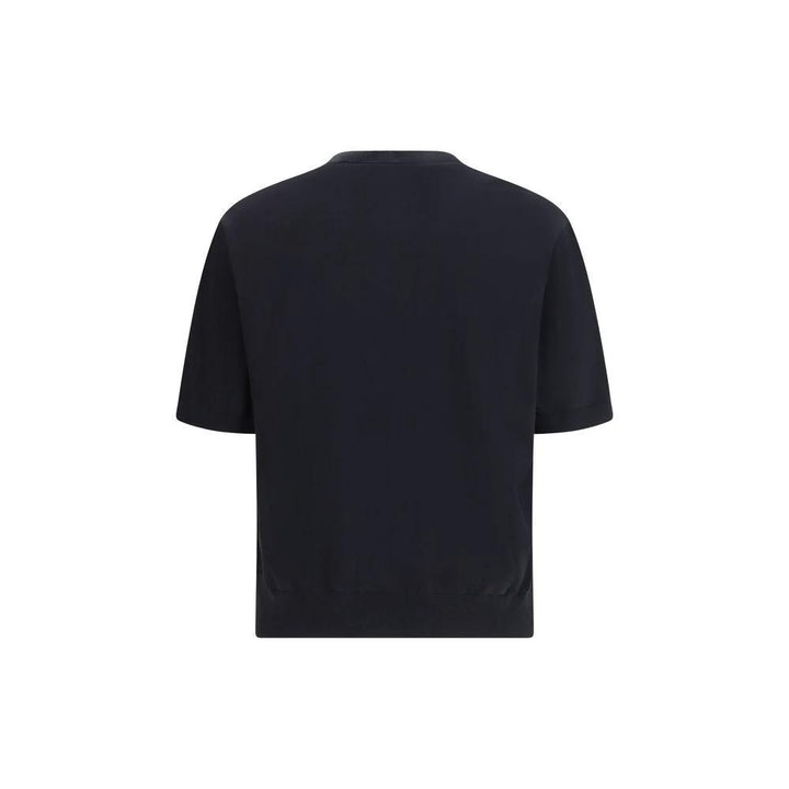 Laneus Sample Sale Laneus Black Cotton T-Shirt - | Designer outlet