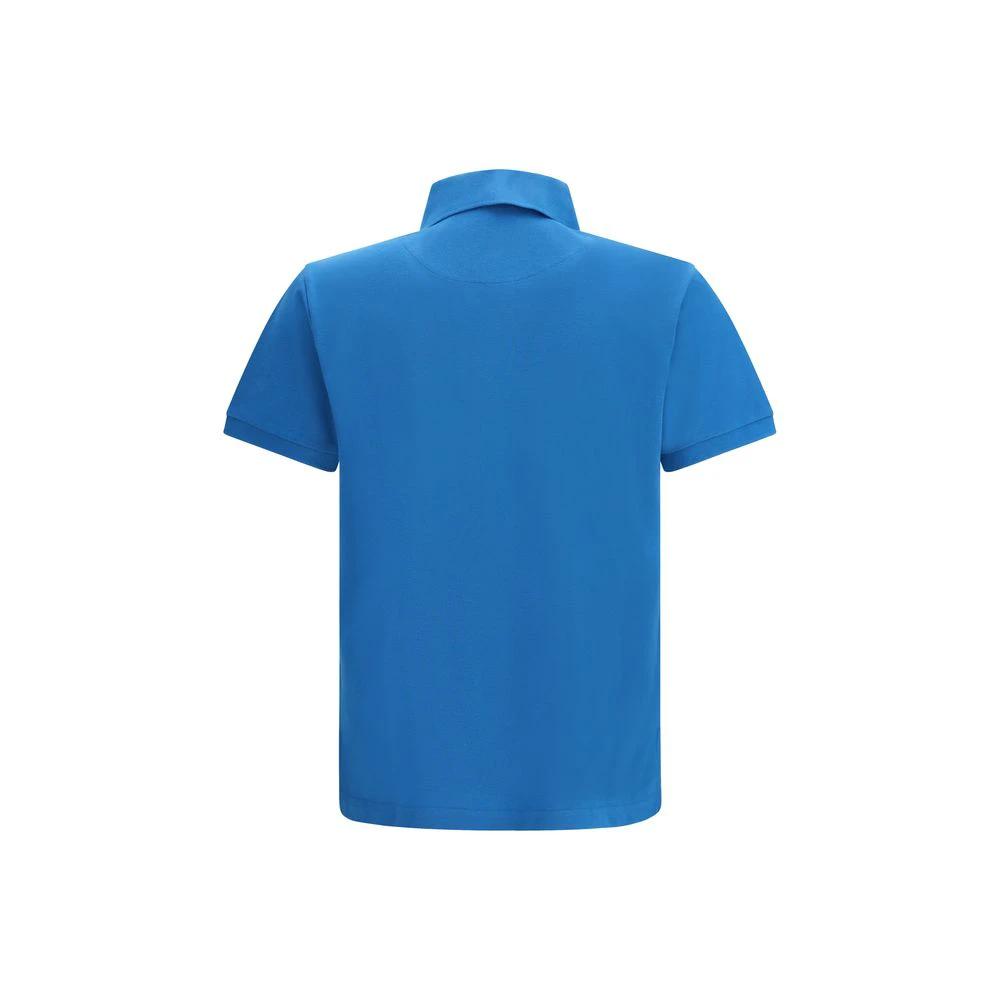 Etro Sample Sale Etro Blue Cotton Polo Shirt - | Designer outlet