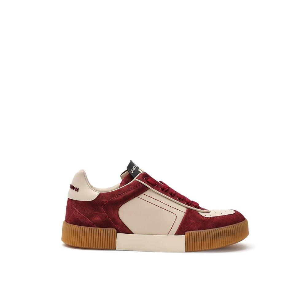 Dolce &amp; Gabbana Sample Sale Dolce &amp; Gabbana White Leather Low Top Sneakers - | Designer outlet