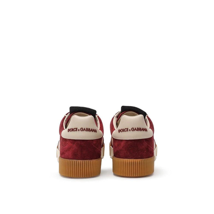 Dolce &amp; Gabbana Sample Sale Dolce &amp; Gabbana White Leather Low Top Sneakers - | Designer outlet