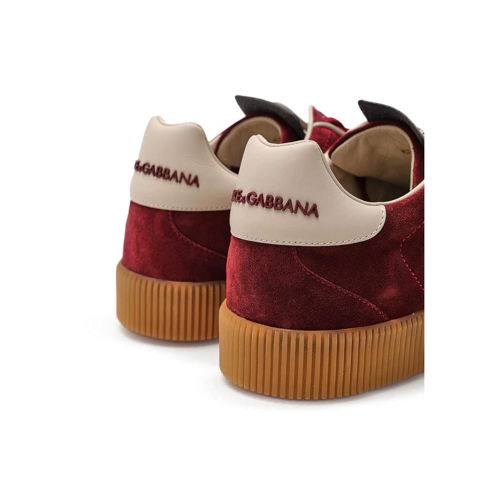 Dolce &amp; Gabbana Sample Sale Dolce &amp; Gabbana White Leather Low Top Sneakers - | Designer outlet