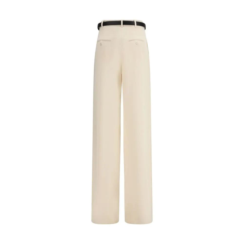 Max Mara Sample Sale | Max Mara Beige Triacetate Dress Pants - | Designer outlet