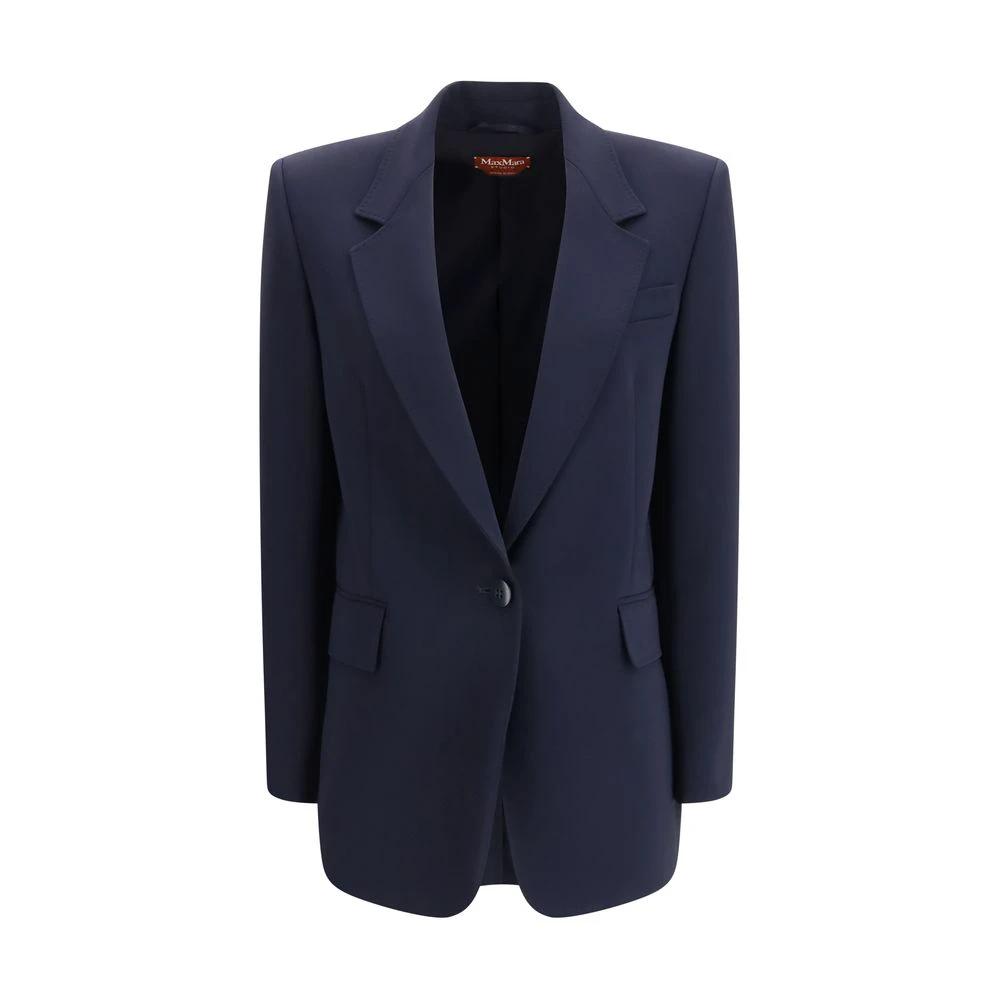 Max Mara Sample Sale Max Mara Blue Triacetate Blazer - | Designer outlet