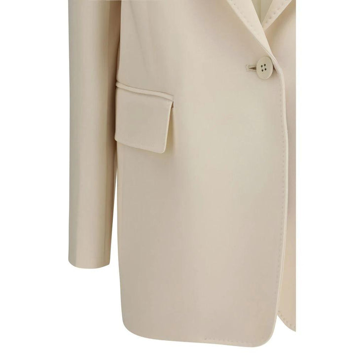 Max Mara Sample Sale Max Mara Beige Triacetate Blazer - | Designer outlet