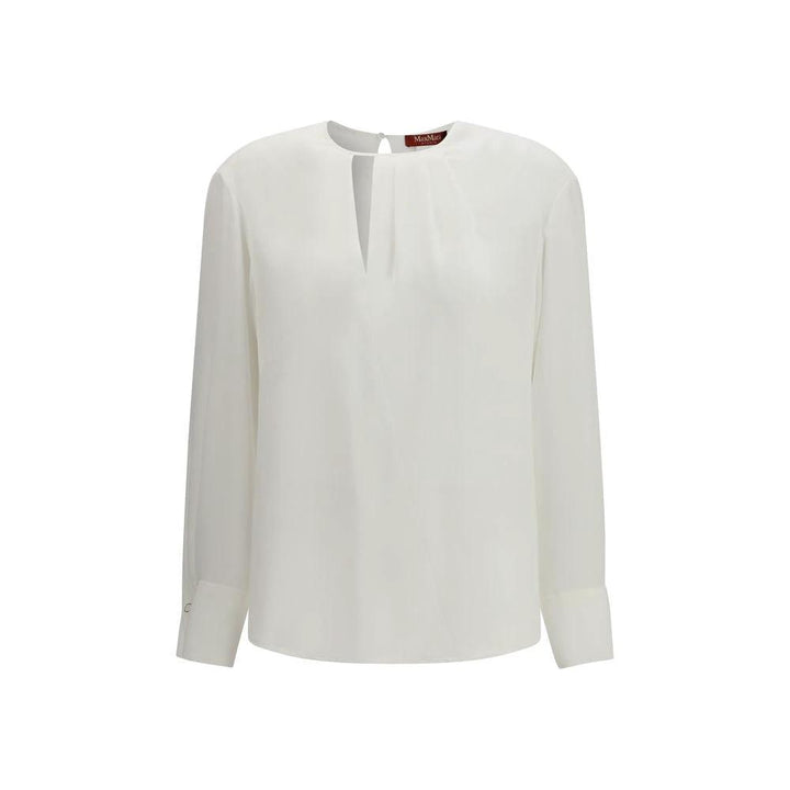 Max Mara Sample Sale Max Mara White Triacetate Blouse - | Designer outlet