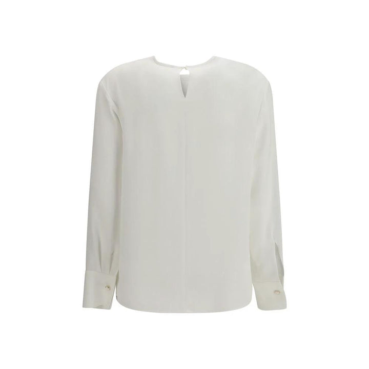 Max Mara Sample Sale Max Mara White Triacetate Blouse - | Designer outlet