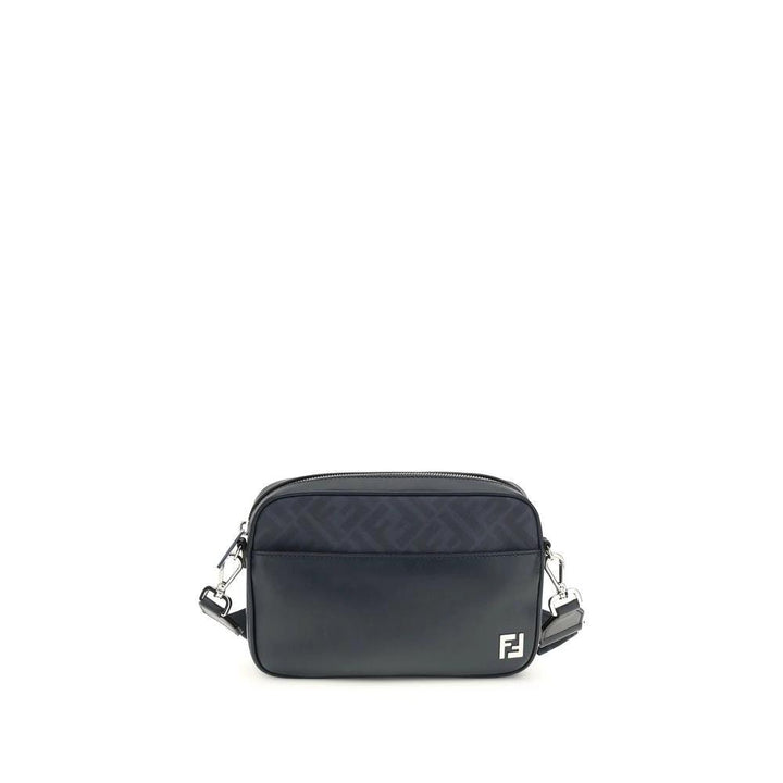 Fendi Sample Sale Fendi Blue Calf Leather Bos Taurus Shoulder Bag - | Designer outlet