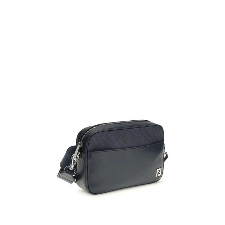 Fendi Sample Sale Fendi Blue Calf Leather Bos Taurus Shoulder Bag - | Designer outlet