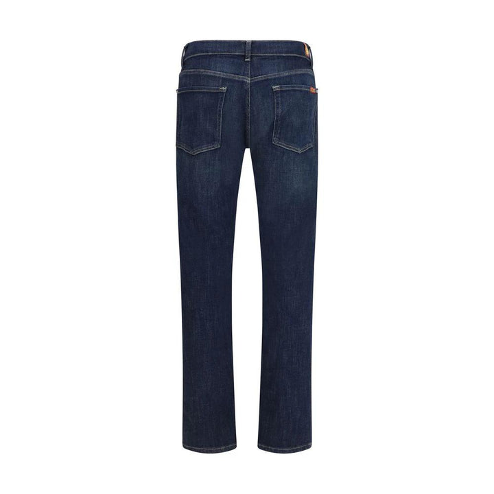 7FOR Sample Sale 7FOR Black Cotton Flared Jeans - | Designer outlet