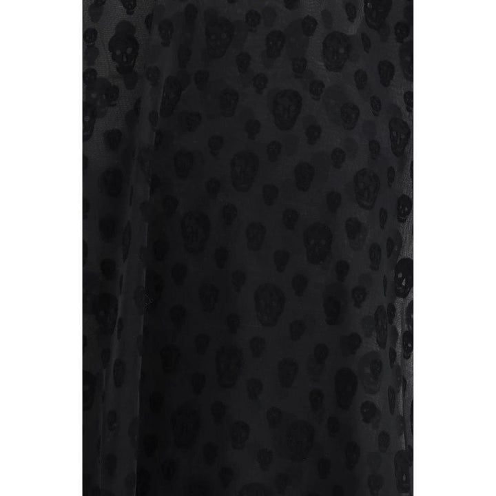 Alexander McQueen Black Polyamide T-Shirt