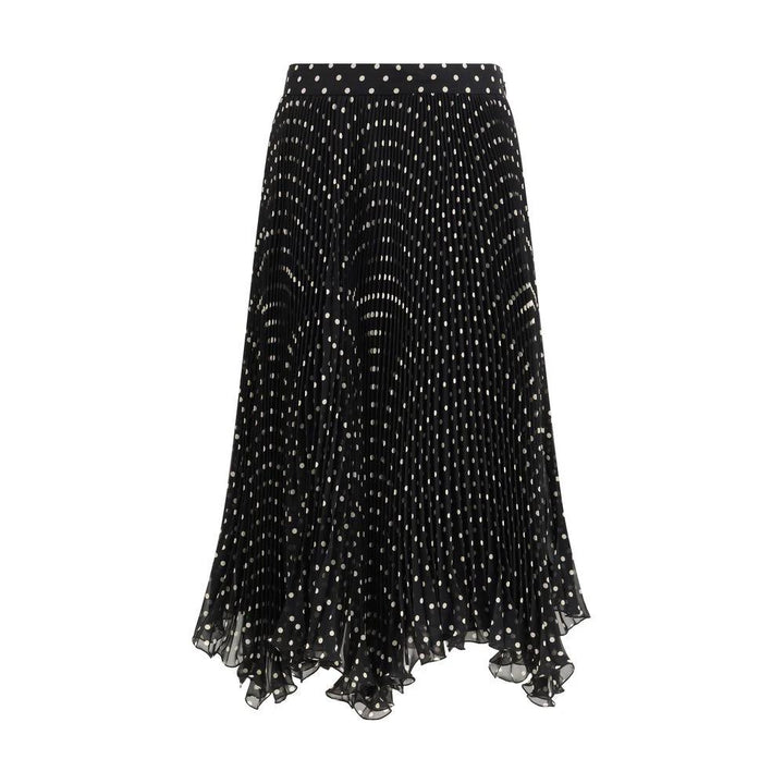Valentino Sample Sale Valentino Black Viscose Midi Skirt - | Designer outlet