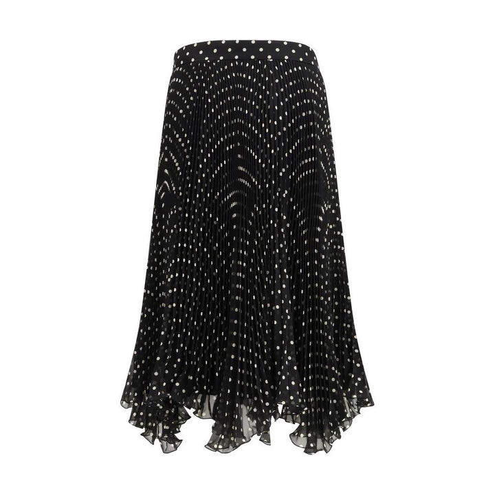 Valentino Sample Sale Valentino Black Viscose Midi Skirt - | Designer outlet