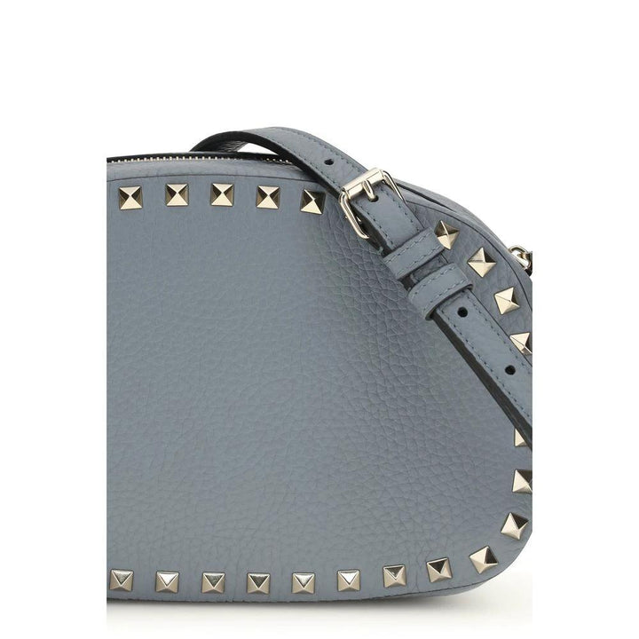 Valentino Garavani Sample Sale Valentino Garavani Blue Calf Leather Bos Taurus Shoulder Bag - | Designer outlet