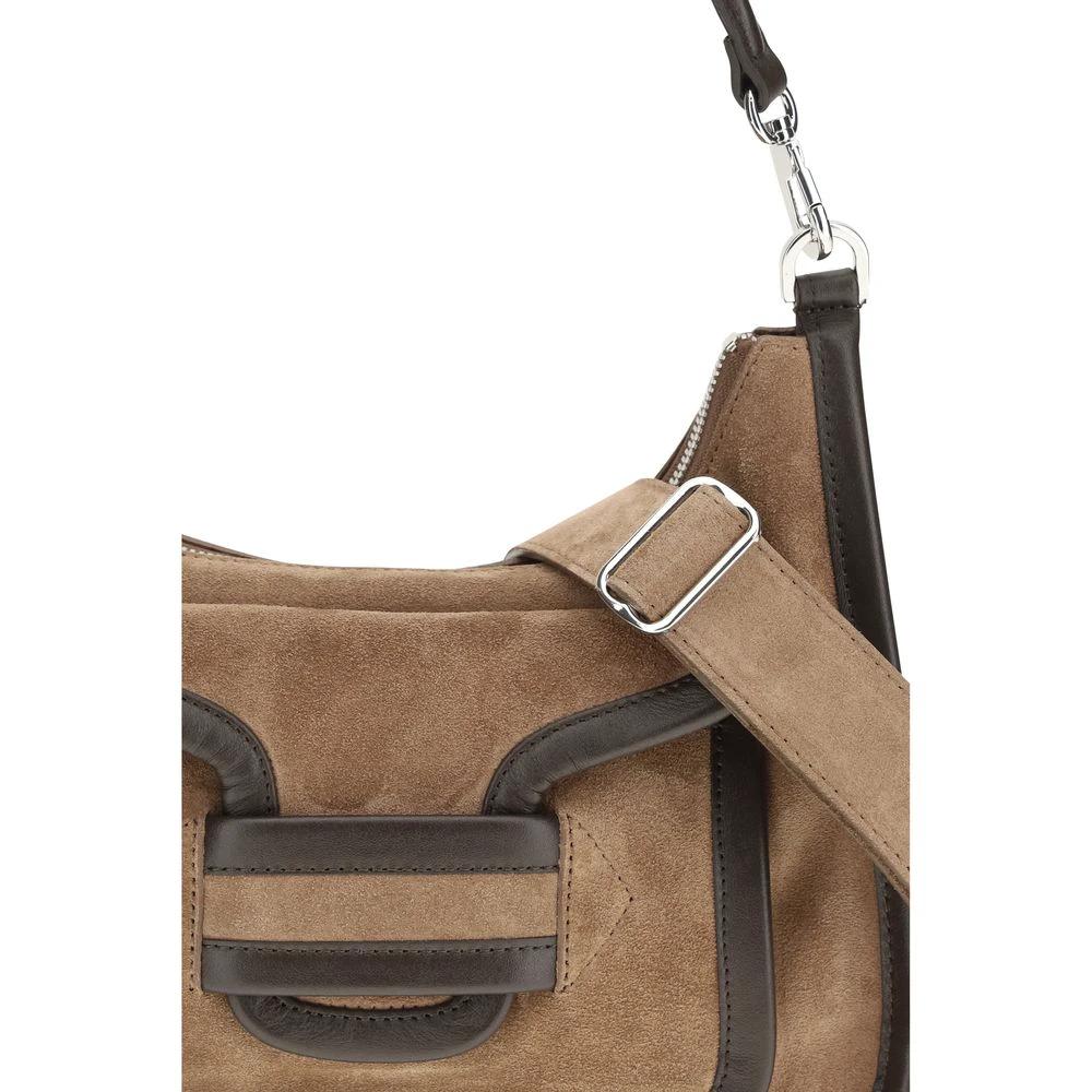 Pierre Hardy Sample Sale Pierre Hardy Brown Calf Leather Bos Taurus Shoulder Bag - | Designer outlet