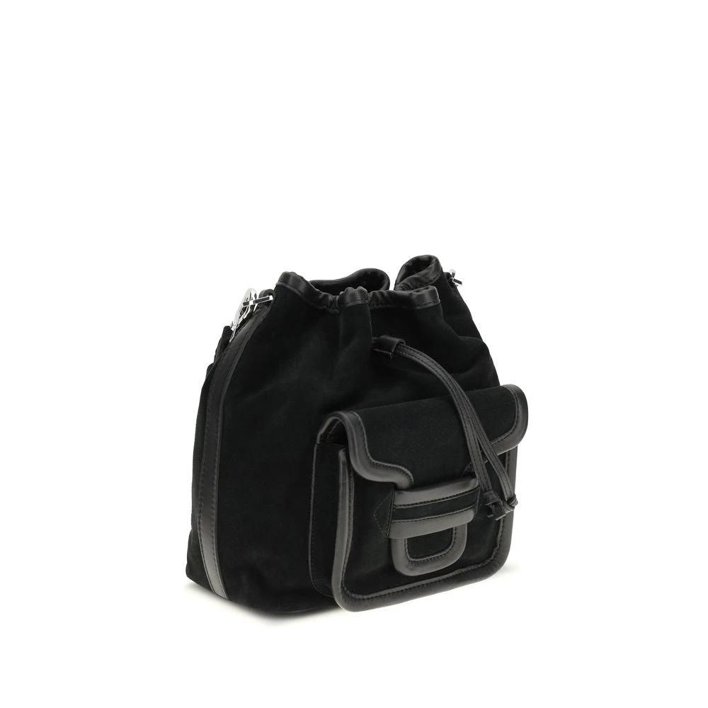 Pierre Hardy Sample Sale Pierre Hardy Black Calf Leather Bos Taurus Backet Bag - | Designer outlet
