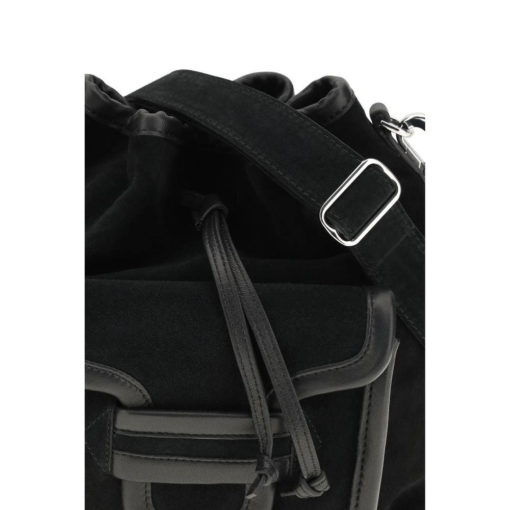 Pierre Hardy Sample Sale Pierre Hardy Black Calf Leather Bos Taurus Backet Bag - | Designer outlet