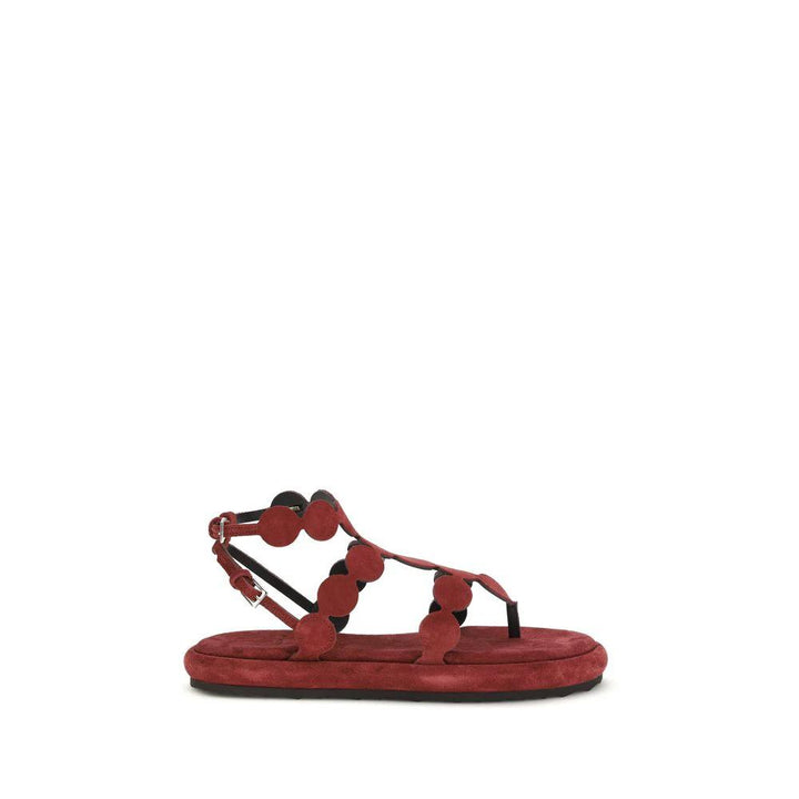 Pierre Hardy Sample Sale Pierre Hardy Brown Calf Leather Bos Taurus Platform Sandals - | Designer outlet