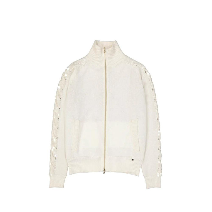 Herno Sample Sale Herno White Cashmere Cardigan - | Designer outlet