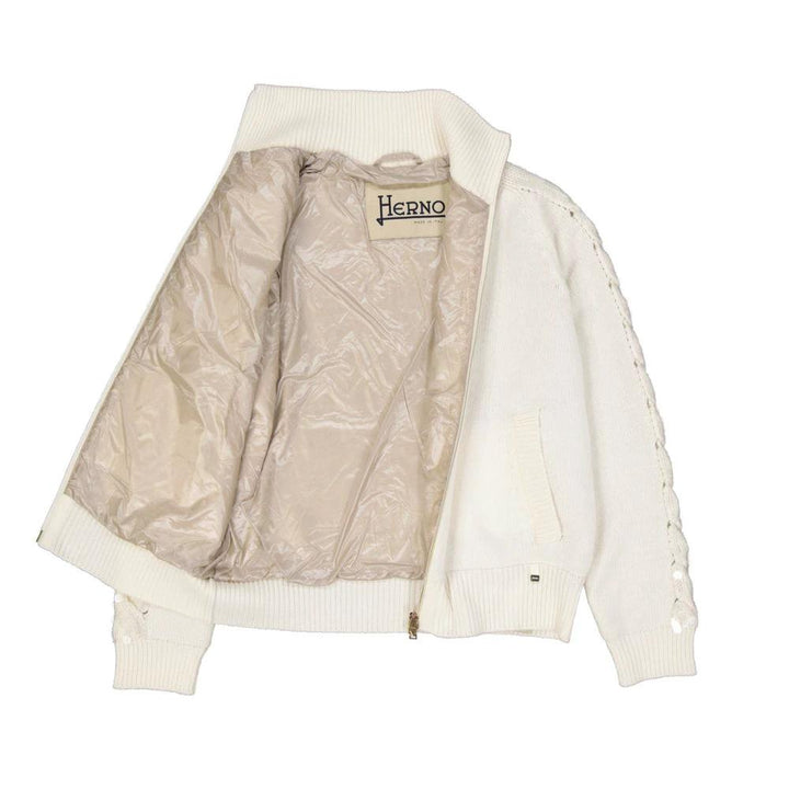 Herno Sample Sale Herno White Cashmere Cardigan - | Designer outlet