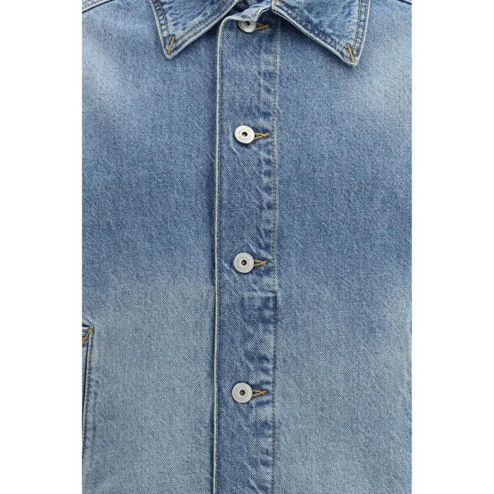 Jacquemus Sample Sale | Jacquemus Blue Polyamide Denim Jacket - | Designer outlet