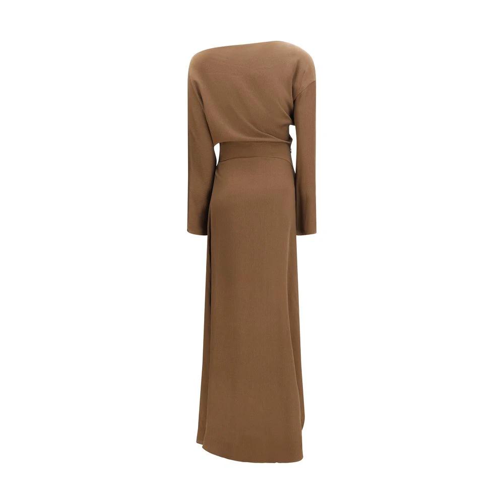Petar Petrov Sample Sale Petar Petrov Brown Silk Casual Dress - | Designer outlet