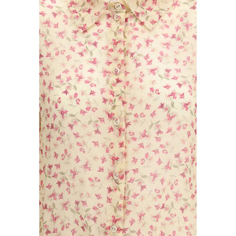 Kristina Ti Sample Sale Kristina Ti Multicolor Ramie Casual Dress - | Designer outlet