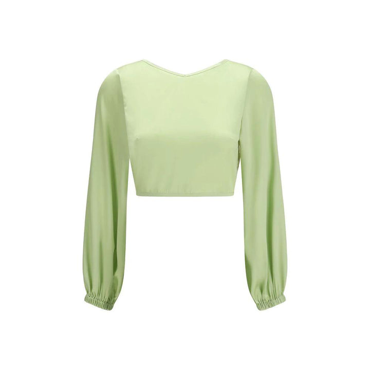Kristina Ti Sample Sale Kristina Ti Bicolor Silk Blouse - | Designer outlet