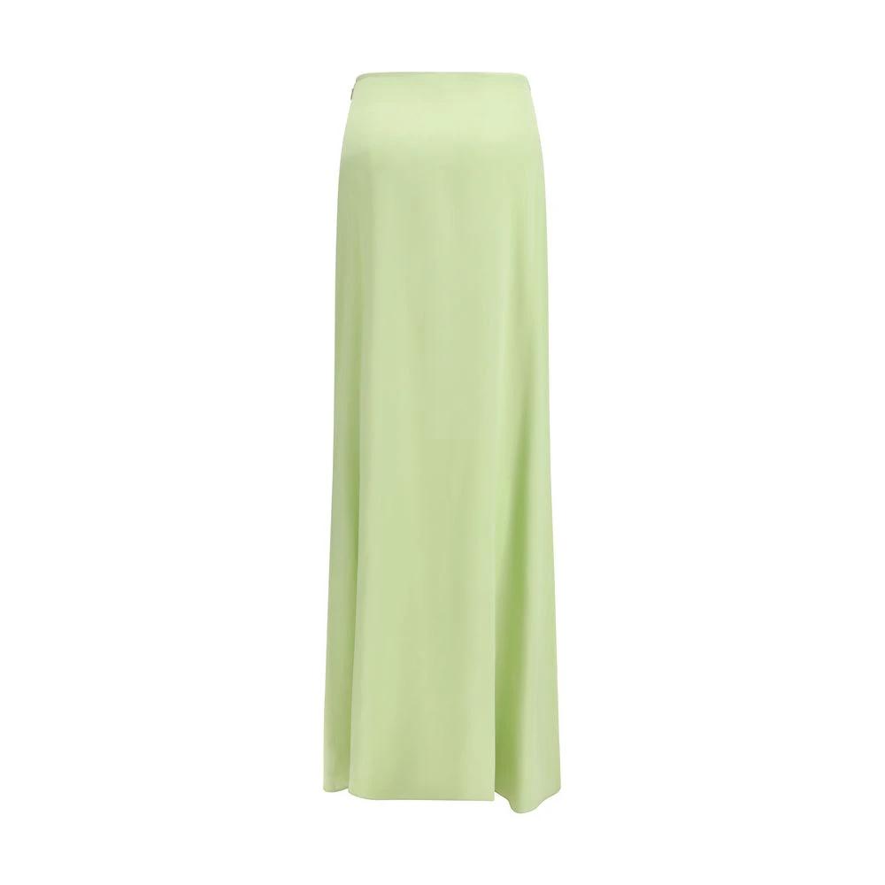 Kristina Ti Sample Sale Kristina Ti Bicolor Silk Long Skirt - | Designer outlet