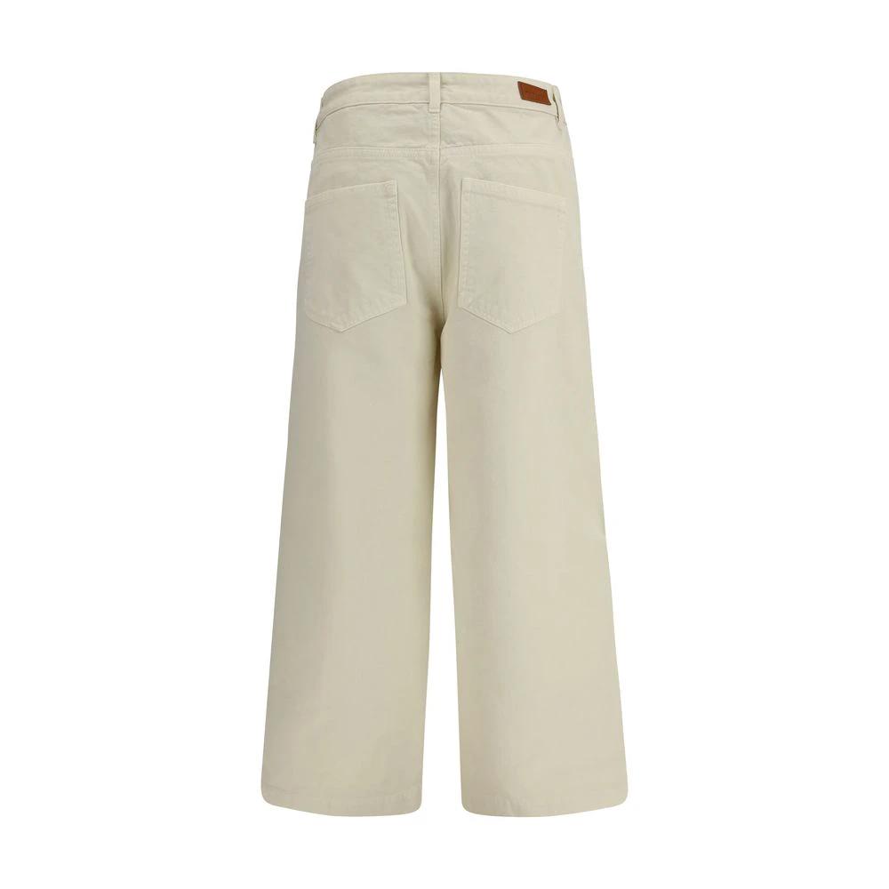 Moncler Sample Sale Moncler Beige Cotton Casual Pants - | Designer outlet
