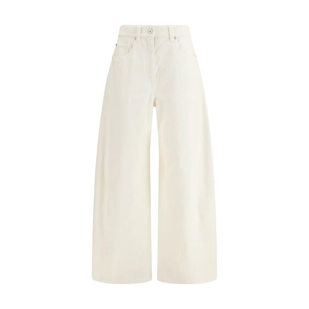 Brunello Cucinelli Sample Sale Brunello Cucinelli Beige Cotton Pants - | Designer outlet