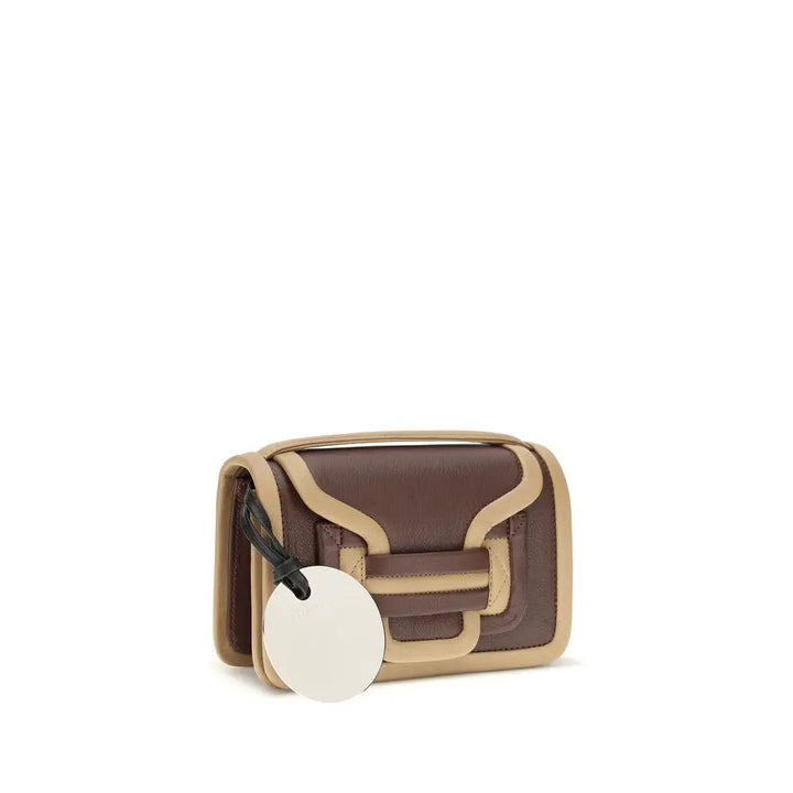 Pierre Hardy Sample Sale | Pierre Hardy Brown Calf Leather Bos Taurus Shoulder Bag - | Designer outlet