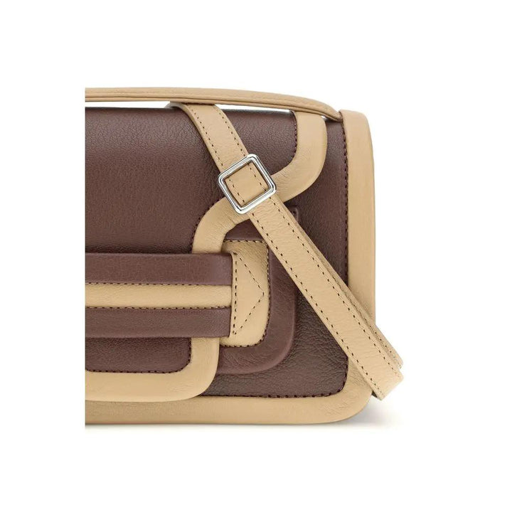 Pierre Hardy Sample Sale | Pierre Hardy Brown Calf Leather Bos Taurus Shoulder Bag - | Designer outlet