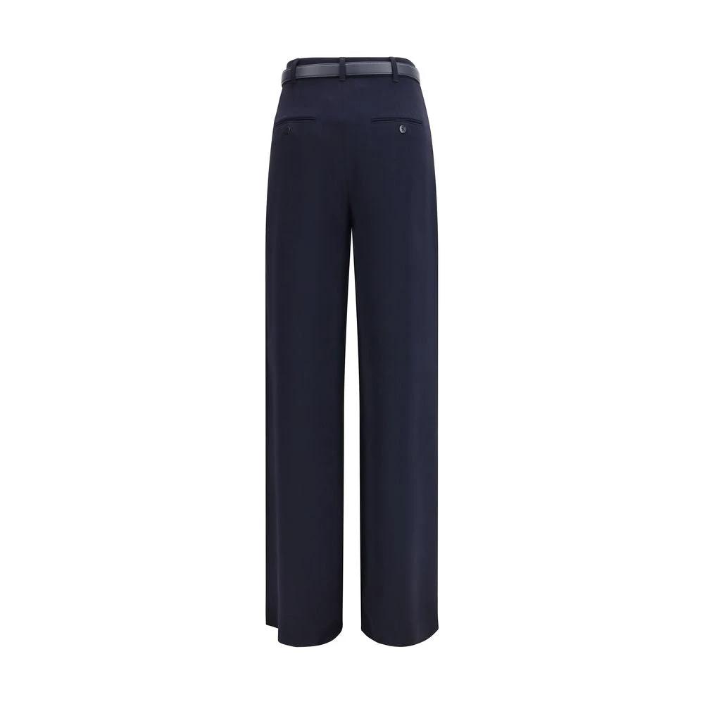 Max Mara Sample Sale Max Mara Blue Triacetate Casual Pants - | Designer outlet