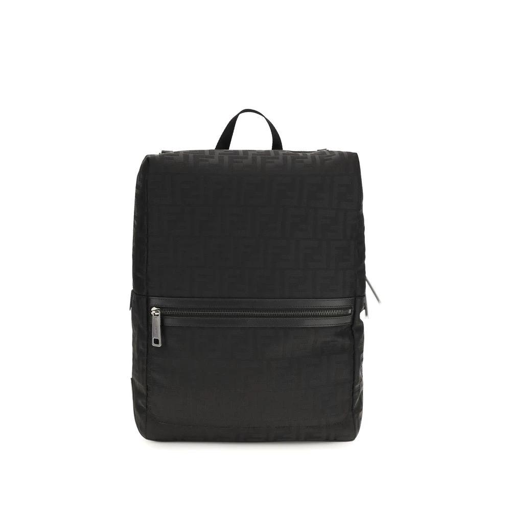 Fendi Sample Sale Fendi Black Nylon Backpack - | Designer outlet
