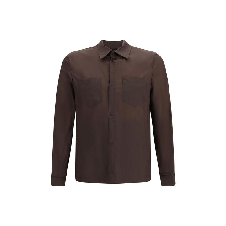Herno Sample Sale Herno Brown Polyamide Shirt - | Designer outlet
