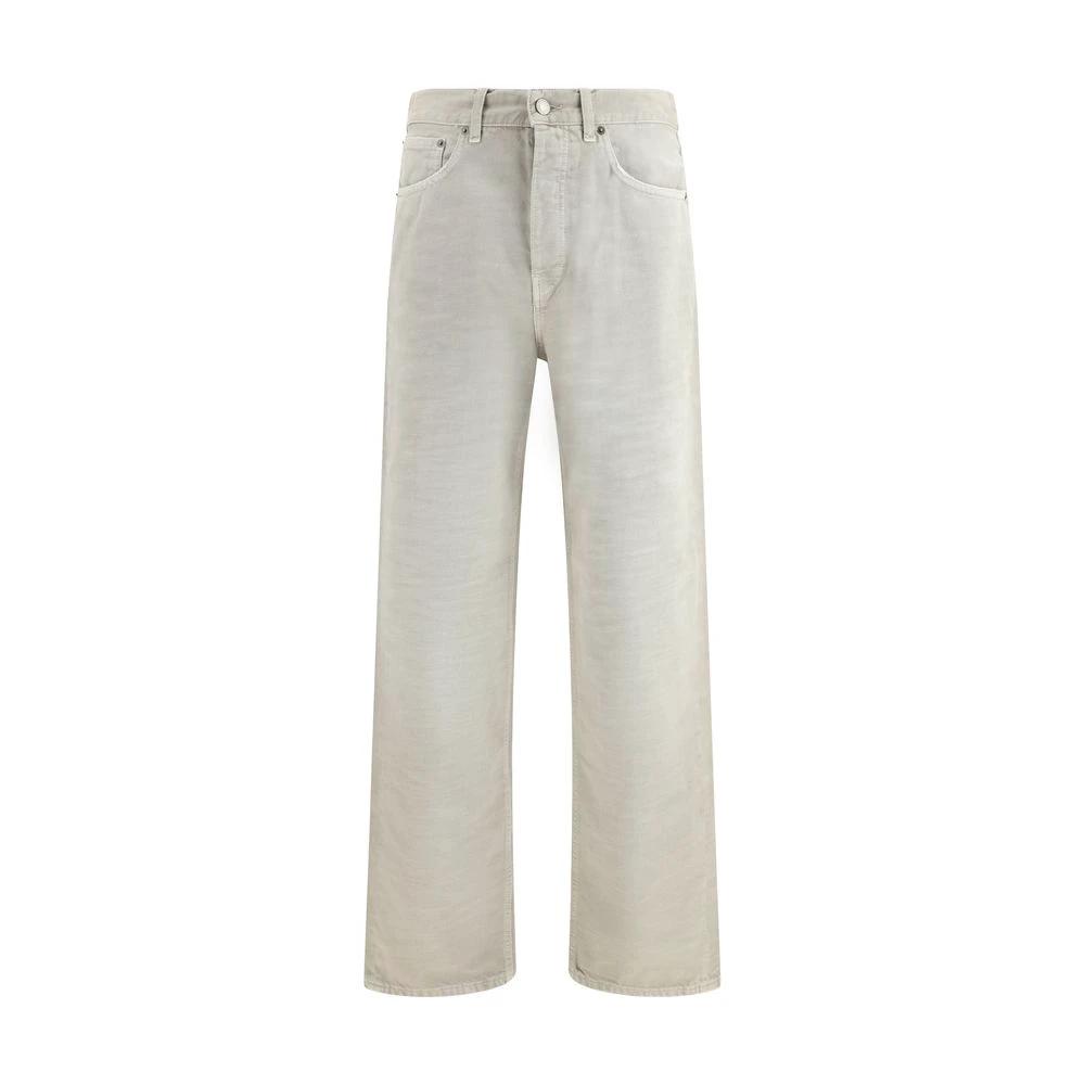 Haikure Sample Sale Haikure Gray Cotton Straight-Leg Jeans - | Designer outlet