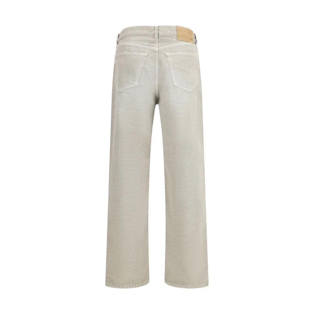 Haikure Sample Sale Haikure Gray Cotton Straight-Leg Jeans - | Designer outlet