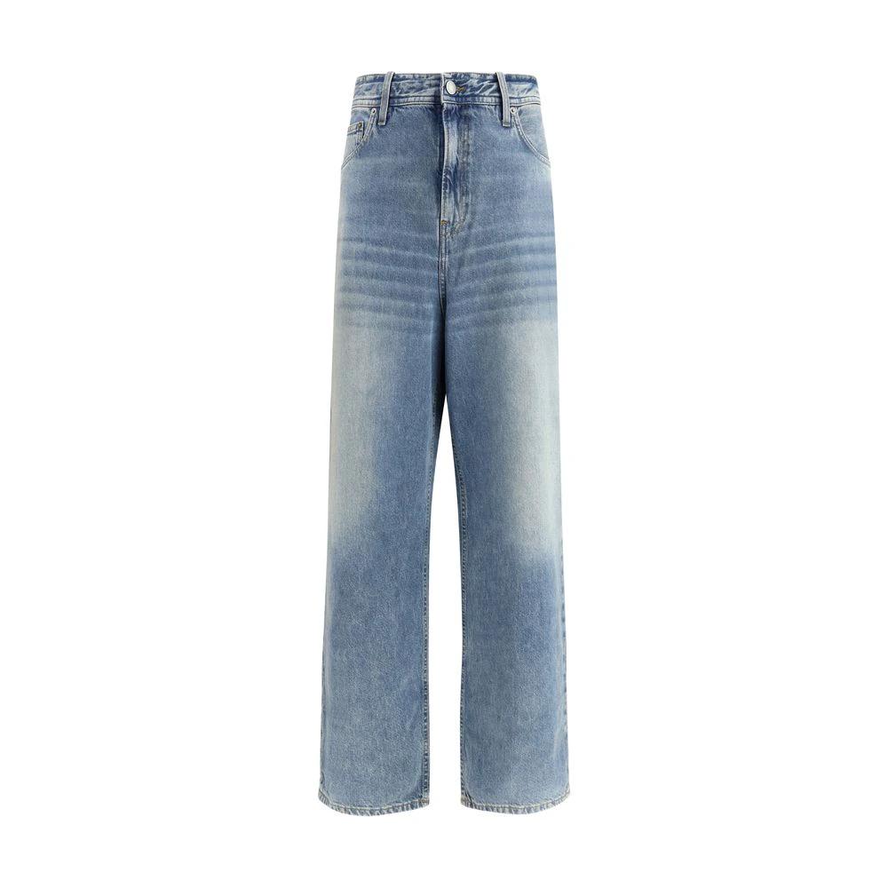 Haikure Sample Sale Haikure Blue Cotton Relaxed Fit Jeans - | Designer outlet