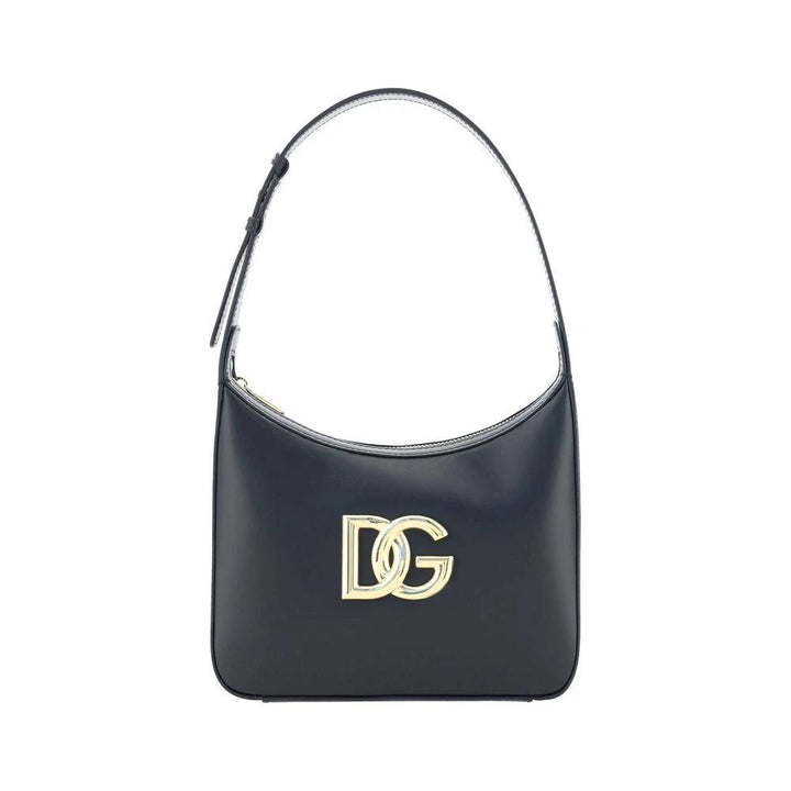 Dolce &amp; Gabbana Sample Sale Dolce &amp; Gabbana Black Calf Leather Bos Taurus Shoulder Bag - | Designer outlet