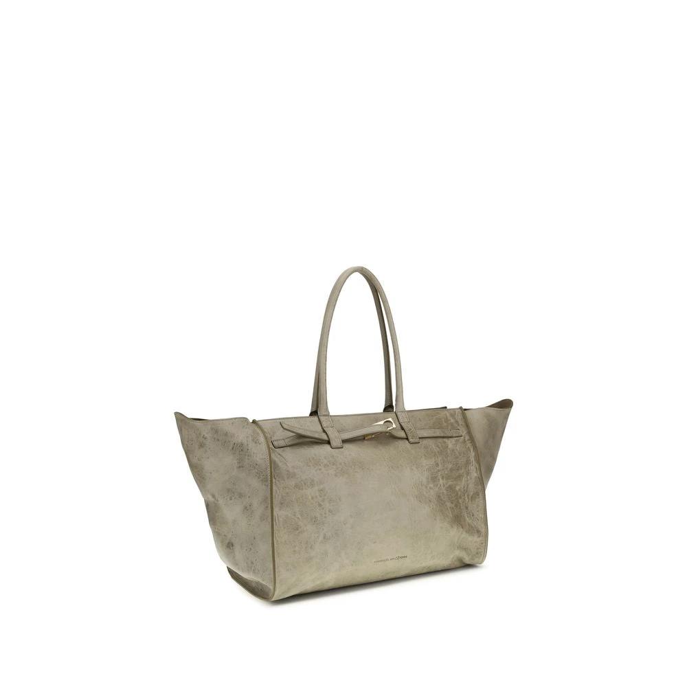 Benedetta Bruzziches Sample Sale Benedetta Bruzziches Beige Calf Leather Bos Taurus Shoulder Bag - | Designer outlet