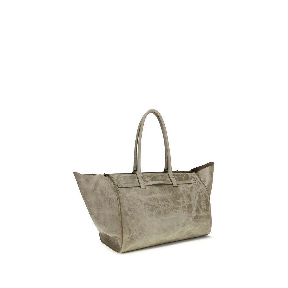 Benedetta Bruzziches Sample Sale Benedetta Bruzziches Beige Calf Leather Bos Taurus Shoulder Bag - | Designer outlet