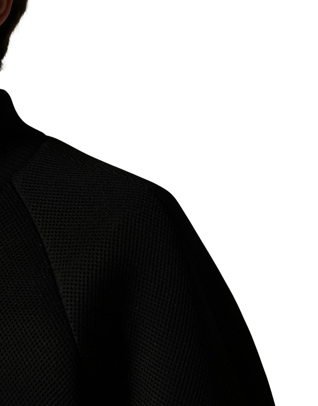 Dolce &amp; Gabbana Sample Sale Dolce &amp; Gabbana Men Black Nylon Full Zip Bomber Jacket - | Designer outlet